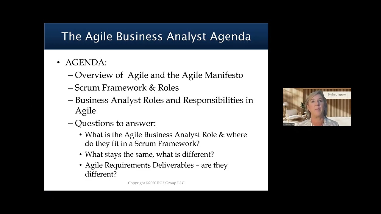 Lunch 'n Learn: Agile Business Analyst | Kelsey Apple | IIBA Bluegrass