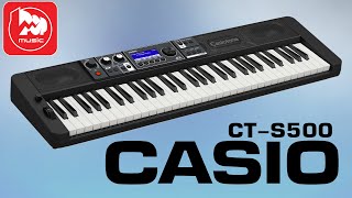картинка: CASIO CT-S500 - домашний синтезатор. Новинка 2022 года!