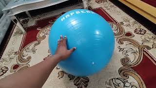 Exercise ball unboxing