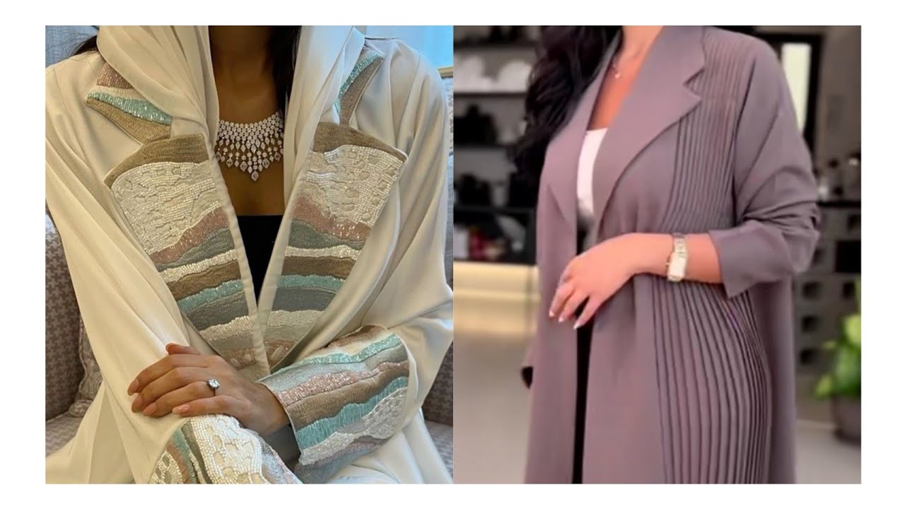 طريقة تفصيل عباية كيمونو أنيقة جدا👌بالكول تايور😍