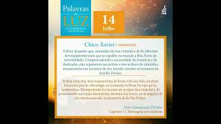 Palavras de Luz em Português e Esperanto – 14 de julho de 2024