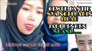 Cweknya Ngeluarin Lidah Jadi Kebelet.... Prank Ometv