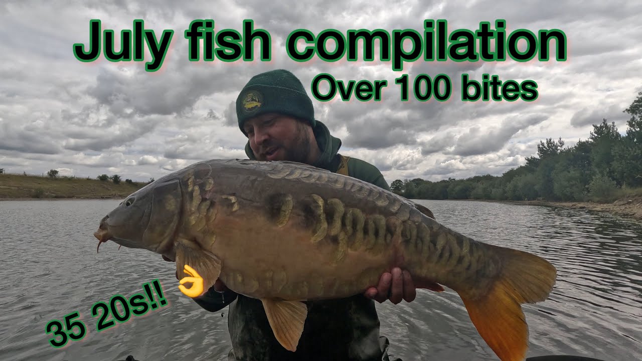 ***NEW*** July fish compilation picks of the bunch | over 100 bites in July | 35 20lb+ fish