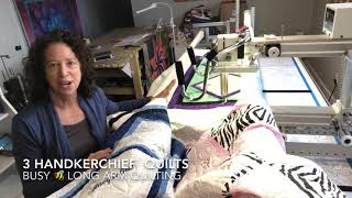 3 Handkerchief quilts! So fun😍
