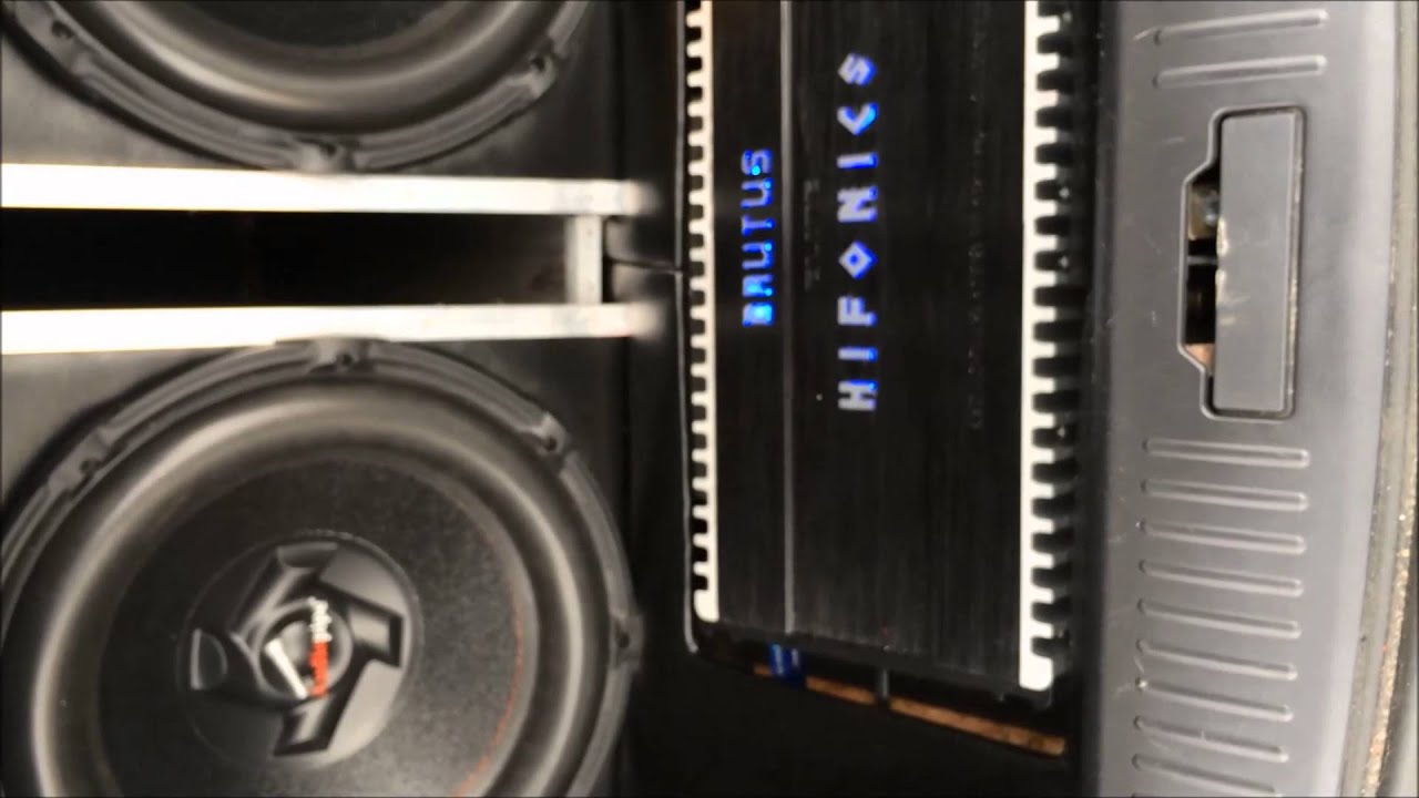 2 AudioPipe 15s 2500 Amp YouTube