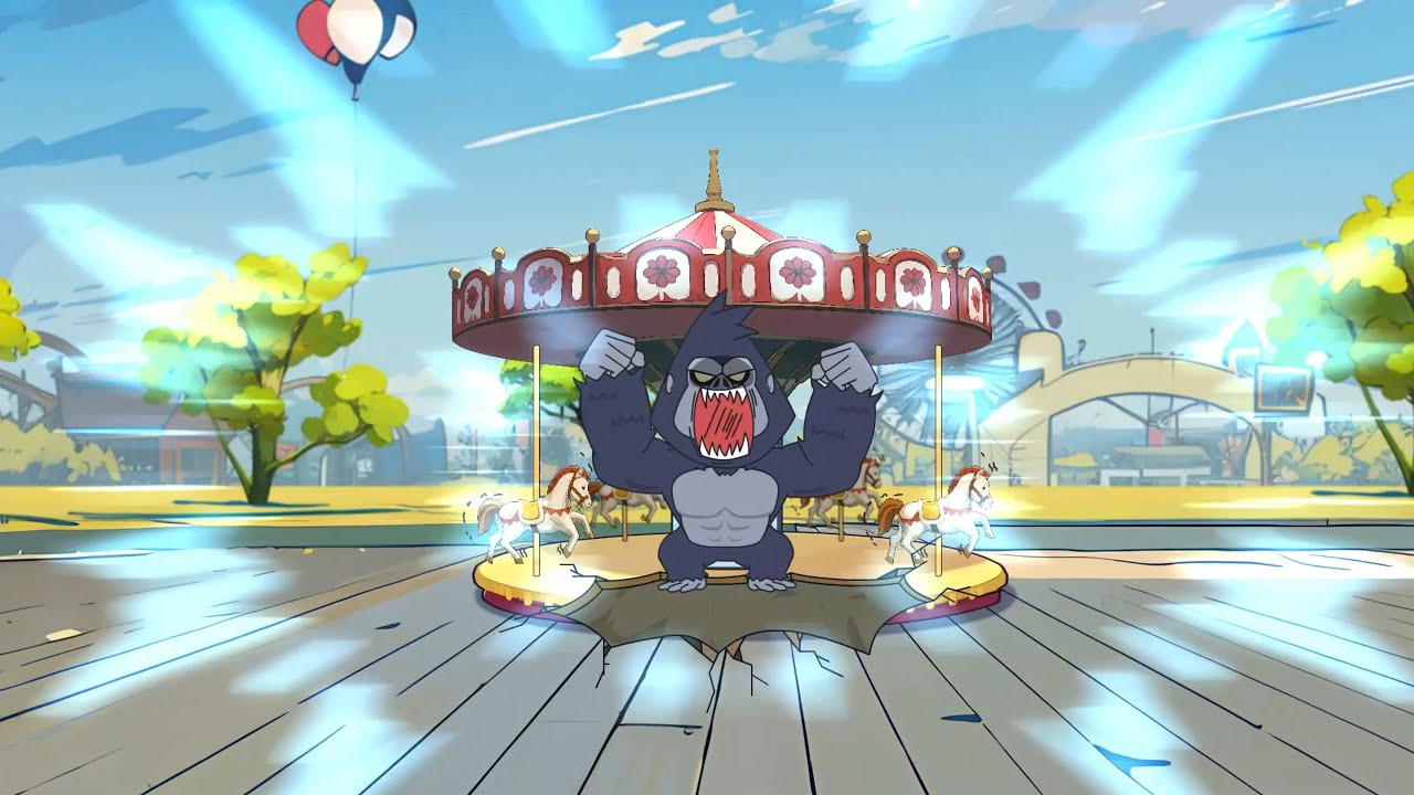 【轩辕小豆十分钟合集07】游乐园竟化身吃人怪兽，力量的来源竟是童真？！