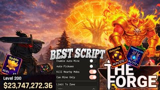 BEST SCRIPT PARA THE FORGE UPD | AUTO MINAR | AUTO KILLS MOBS | AUTO FORGAR | SKIPPER ORES | SCRIPT