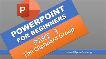 POWERPOINT FOR BEGINNERS Part 3: The Clipboard Group | TechTricksGh