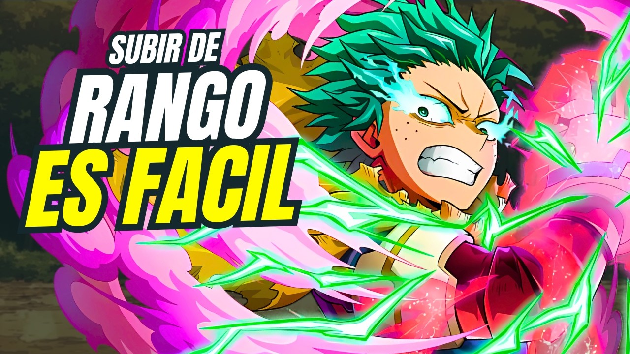 🔥 Asi subi a RANGO S en la season 10 de My Hero Ultra Rumble