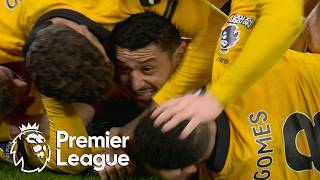 Andre nets Wolves' go-ahead goal in 94TH MINUTE against Liverpool | Premier League | NBC Sports