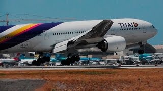 Morning Heavies at Los Angeles International Airport | 40 mins of incredible HD Plane Spotting!