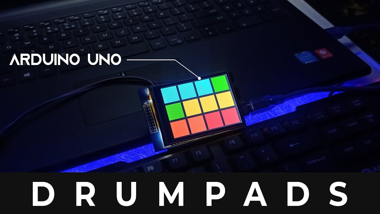 ArduinoDrumpads 🔥🔥 with TFT | Arduino Project | Tutorial
