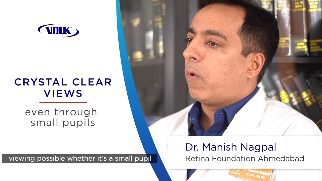 Vitreo Retinal Surgery using Volk Contact Surgical lenses Dr Manish