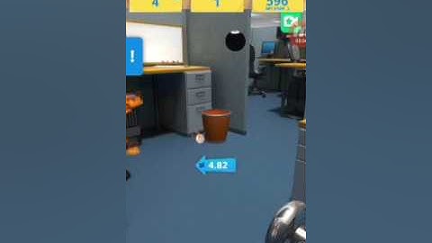 Paper Toss Boss Gameplay