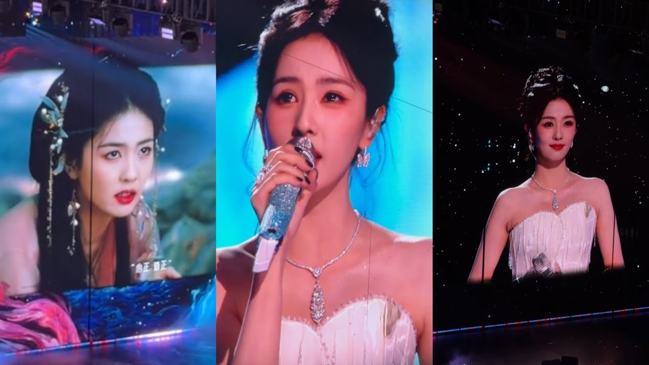 Full video of BaiLu singing the song Feud OST at the 2025 iQIYI Scream Night awards event 🎶