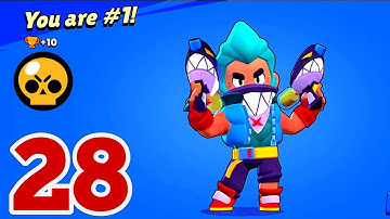 Brawl Stars - Gameplay Walkthrough Part 28 - SHARKTOOTH COLT  (iOS,Android) No commentary