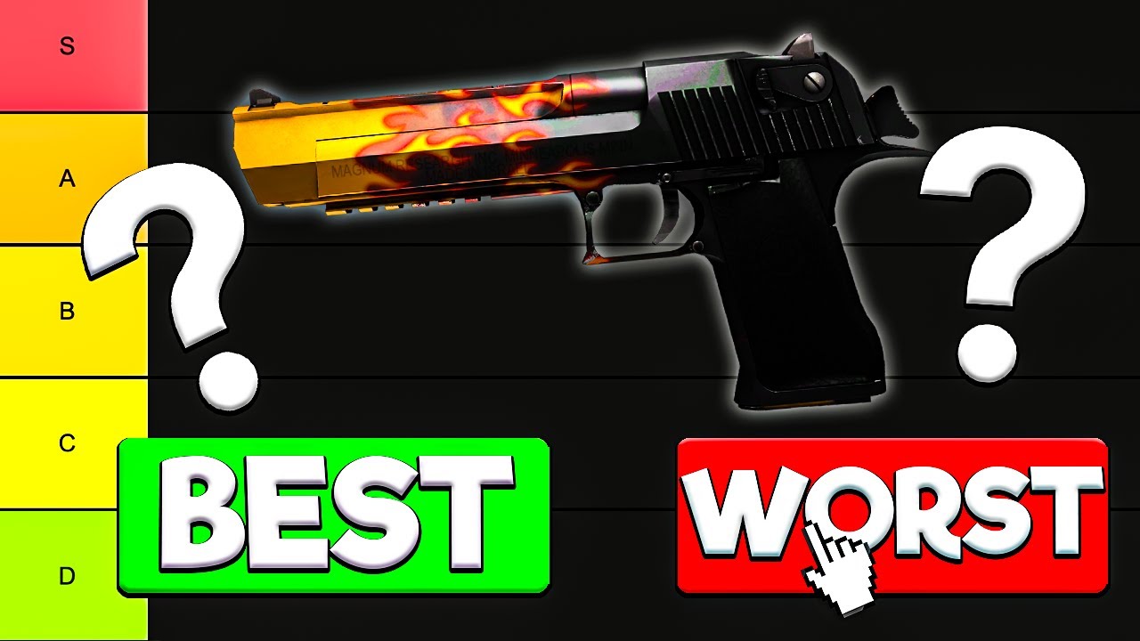 Ranking Every CS2 Desert Eagle Skin from Best to Worst (2024)