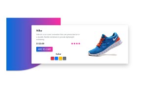 Beautiful Product Design Card | E-comerce | HTML CSS Bootstrap
