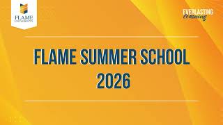 Marketing Essentials | FLAME Summer School 2026 | Prof. Gitesh Chavan | FLAME UNIVERSITY