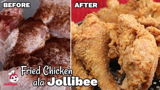 How To Cook Crispy Fried Chicken ala JOLLIBEE