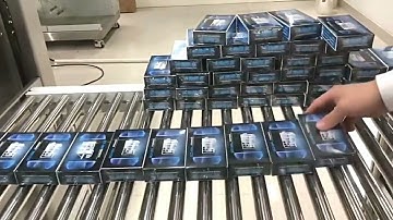 3D overwrapping for perfume boxes automatic box overwrapper equipment