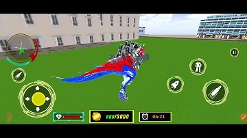 Super Optimus Prime Multiple Transformation Jet Robot Car Game 2022- Android Gameplay