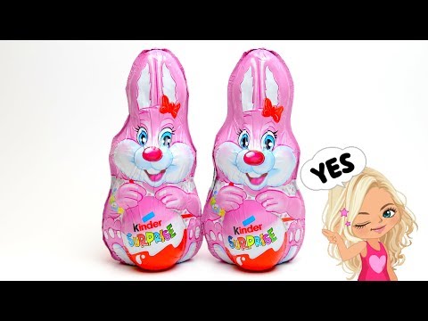 Easter EGG Bunny Surprise unboxing Kinder Surprise