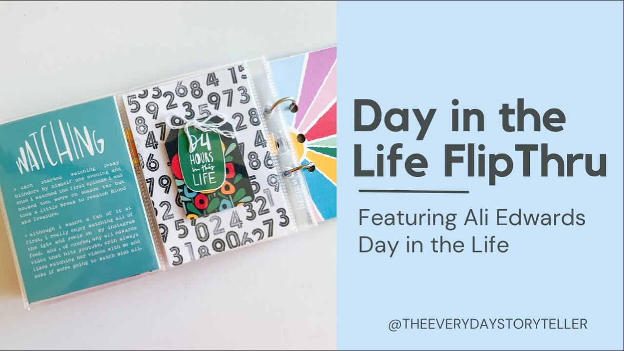 Documenting Day in the Life 2022 || Ali Edwards Design