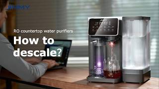 How to descale - Instructions for JIMMY R9, R9 Pro, M9 Pro Countertop RO Water Purifier screenshot 5