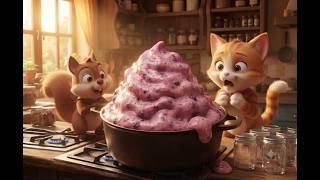 Milo’s Surprise Breakfast Goes WRONG! 😂🍓 | Funny Animal Story for Kids