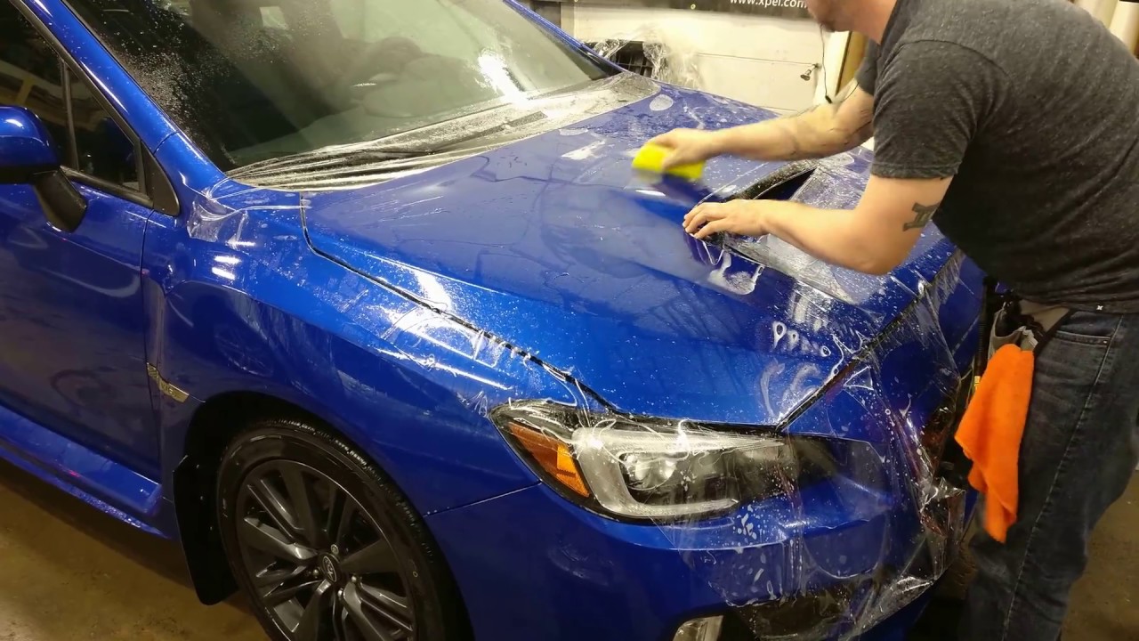 2017 Subaru WRX Paint Protection Part 1 YouTube
