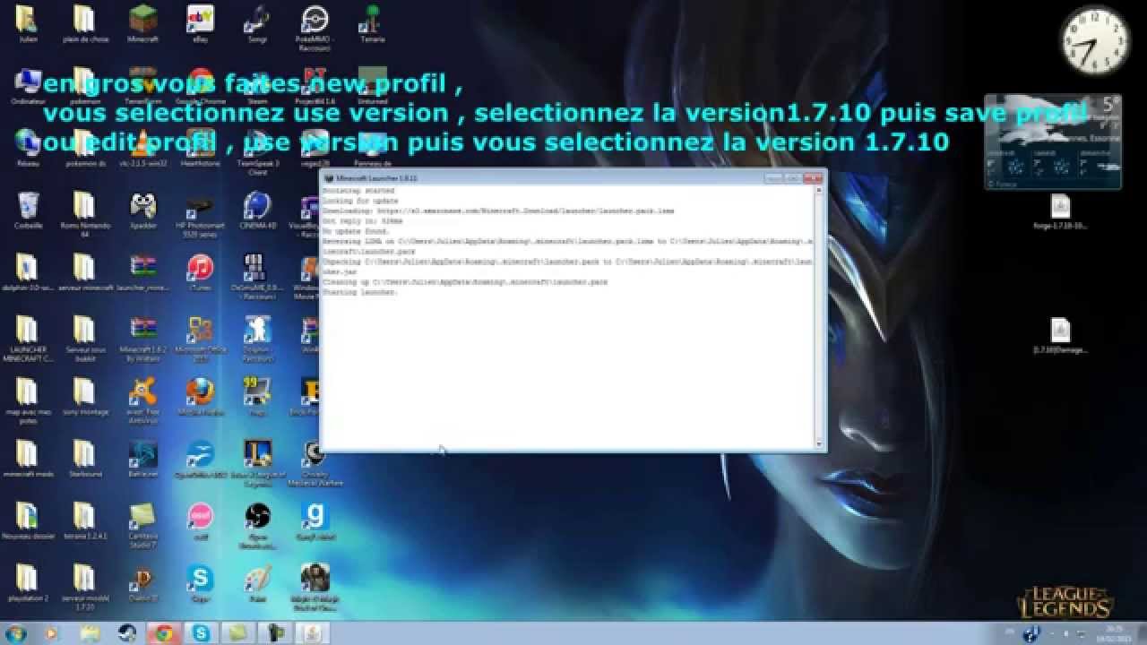 Minecraft [ tuto ] installer un mod et créer un serveur moddé en 1.7.10