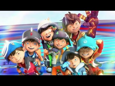 Boboiboy Elemental Tahap 1 Vs Boboiboy Elemental Tahap 2[Boboiboy Galaxy 7 kuasa Elemental]