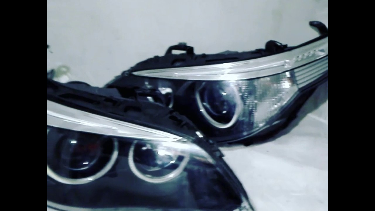 BMW e60 e61 regeneracja lamp xenon YouTube