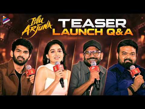 Itllu Arjuna Teaser Launch Q&A | Aniesh | Anaswara Rajan | Thaman S | Venky Kudumula | TFN