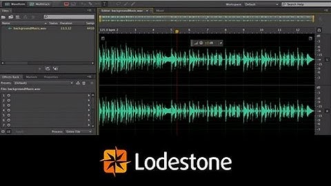 Lodestone: Adobe Audition CS6 Training - Mixing Narration & Music