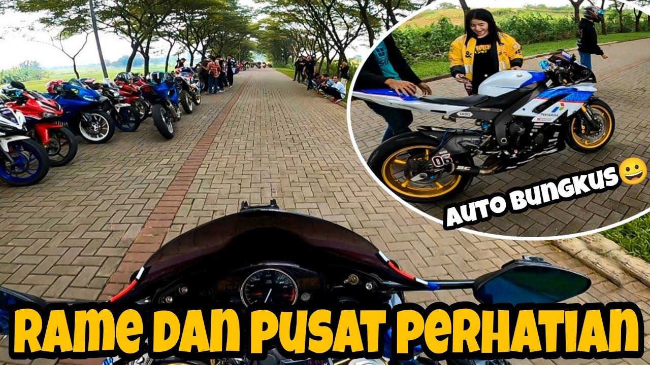 SUNMORI BAWA MOGE R6 DISAMPERIN DEDE GEMES CANTIK