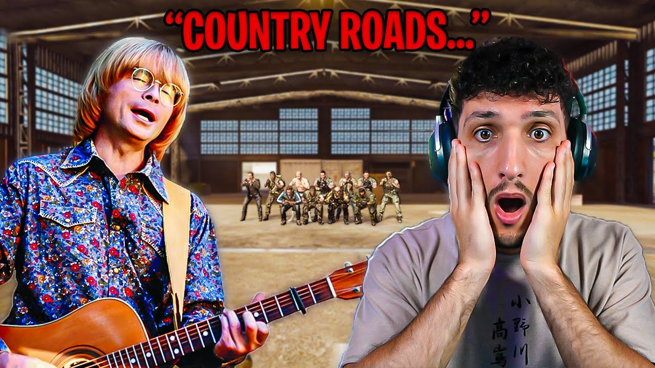 WARZONE CHOIR SINGING COUNTRY ROADS !