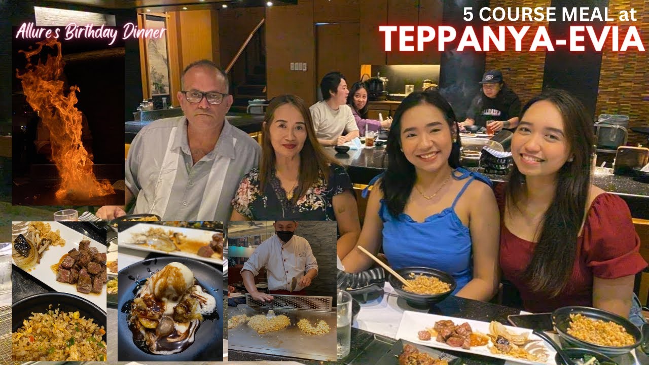 TEPPANYA EVIA DINING EXPERIENCE 5 COURSE MEAL FOR ONLY 488 PHP TEPPANYA EVIA DINING EXPERIENCE 5 COURSE MEAL FOR ONLY 488 PHP