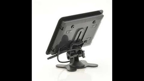 Headrest Stand In Car TFT LCD Monitor  7 Inch, Black