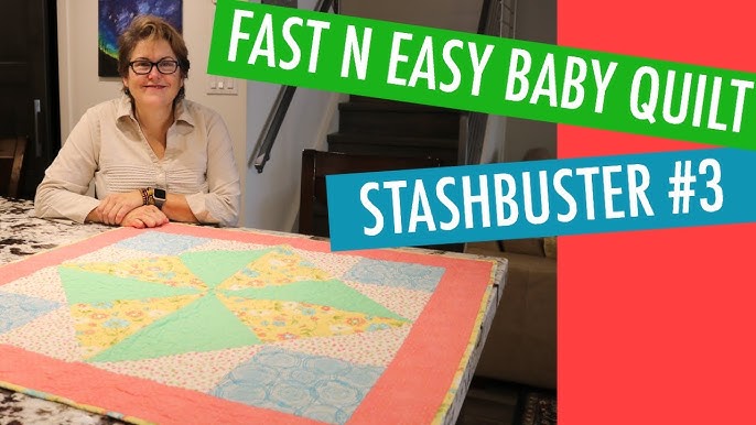 Easy Baby Quilt  The Sewing Room Channel 