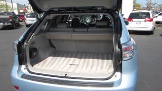 2010 Lexus RX350, Light Blue Metallic - STOCK# 131132A - Interior, rear