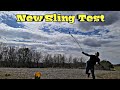 New sling design distance test