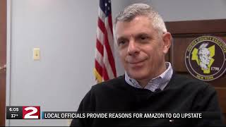 Local officials provide reasons for amazon to go upstate