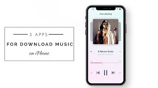 How to Download Music 🎧 on iPhone 2019 | 3 Best Apps to Download Music on iPhone 📲| No Computer screenshot 2