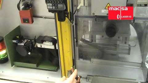 Plastic part Laser marking for the automotive market. Laser solution by Macsa ID