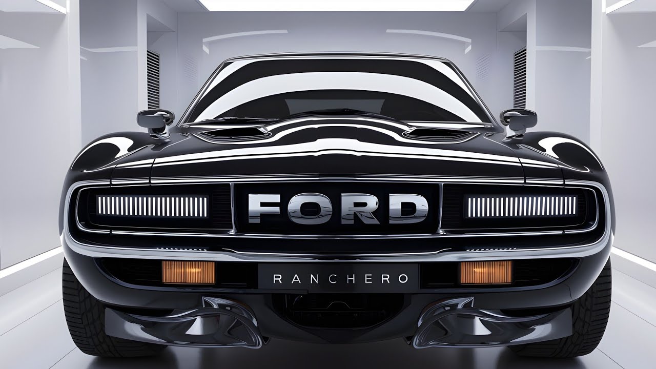 FIRST LOOK REVEAL 2025 Ford Ranchero: The Bold Return of the Muscle ...