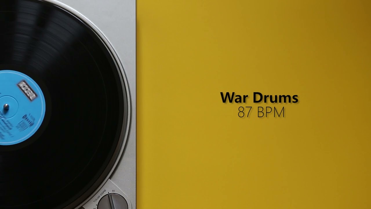 War Drums (Free Music No Copyright Music) 87 BPM YouTube
