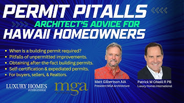 Hawaii Building Permits EXPLAINED: Architect Matt Gilbertson Reveals What Homeowners Must Know