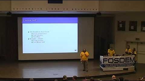 FOSDEM 2009 Welcome